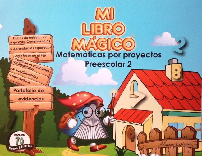 Mi libro mágico, Matemáticas por proyectos preescolar 2