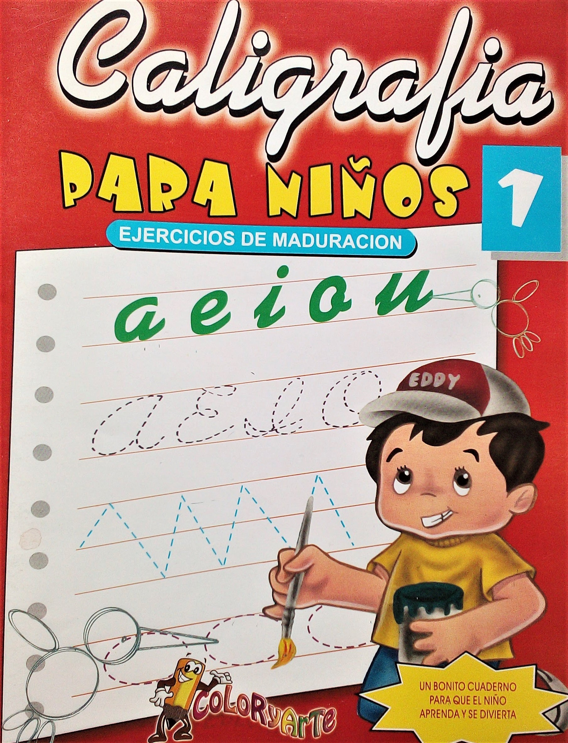 Libro de caligrafía para niños