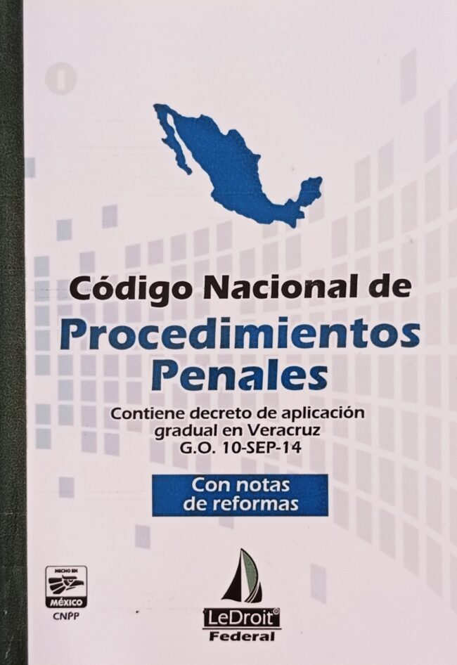 Código Nacional De Procedimientos Penales | Librería El Puente